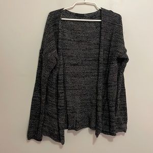 ASOS Cardigan black white speckled large